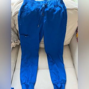 Med couture scrub set royal blue